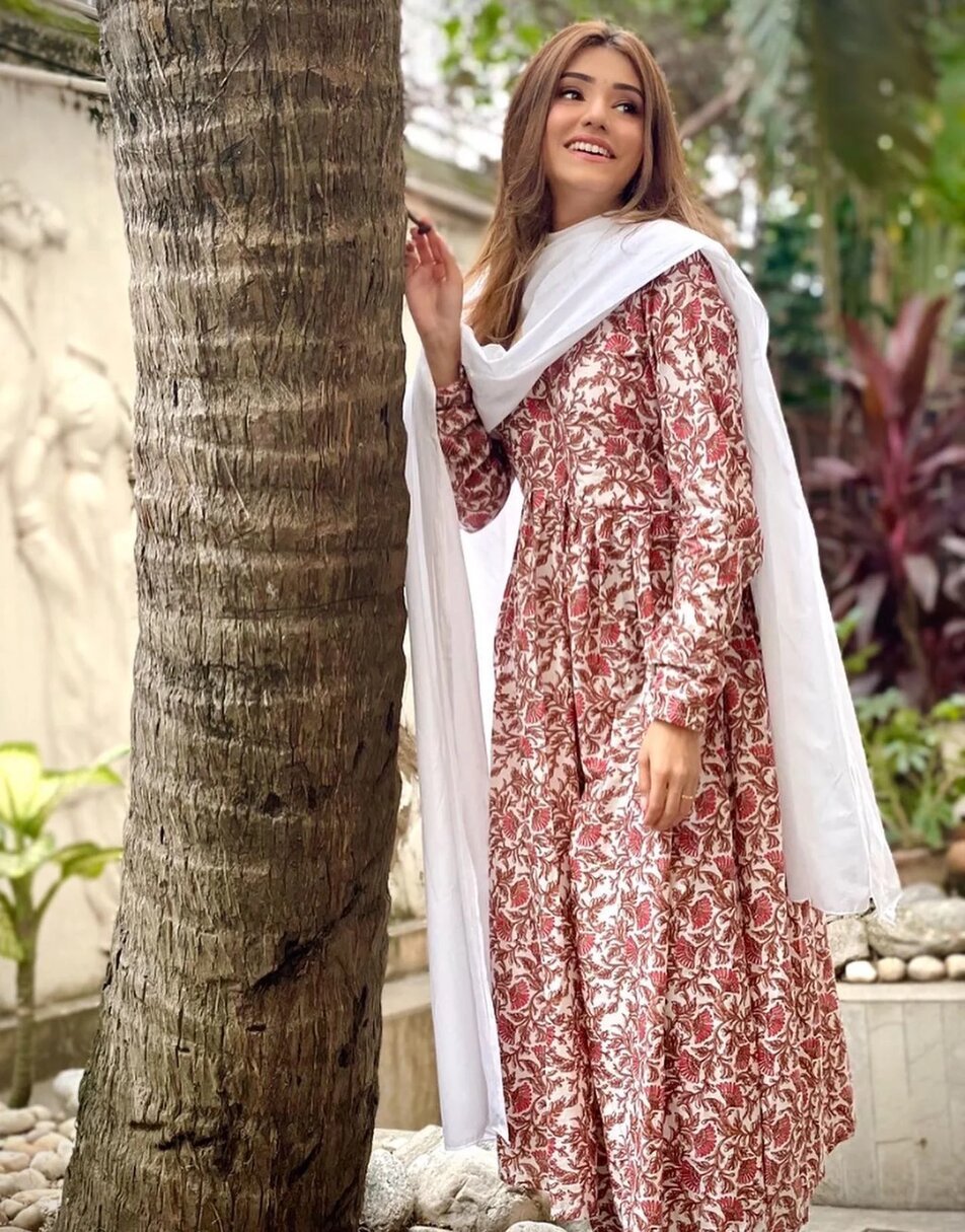 Floral Kalamkari Suit