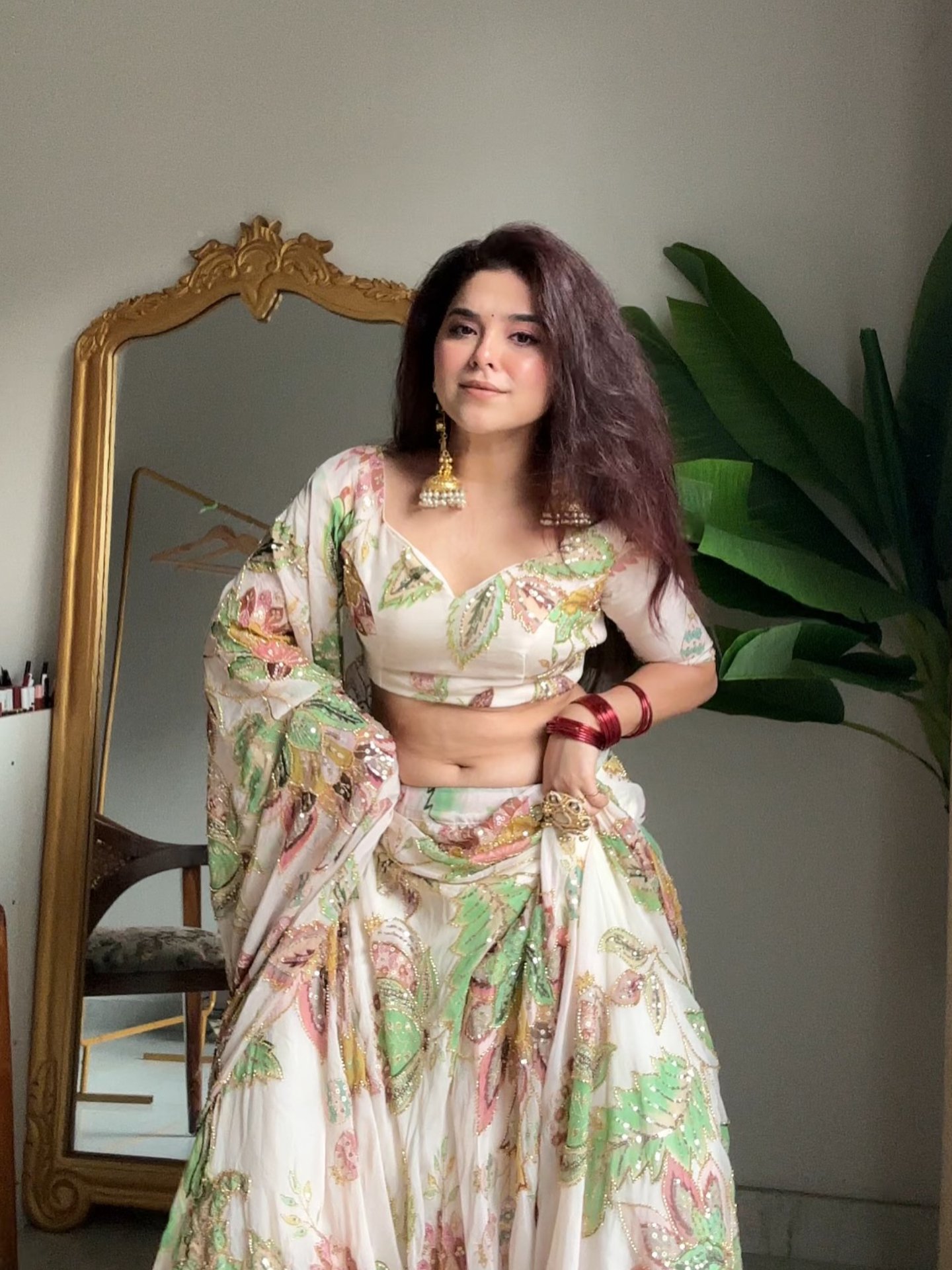 Floral Lehenga